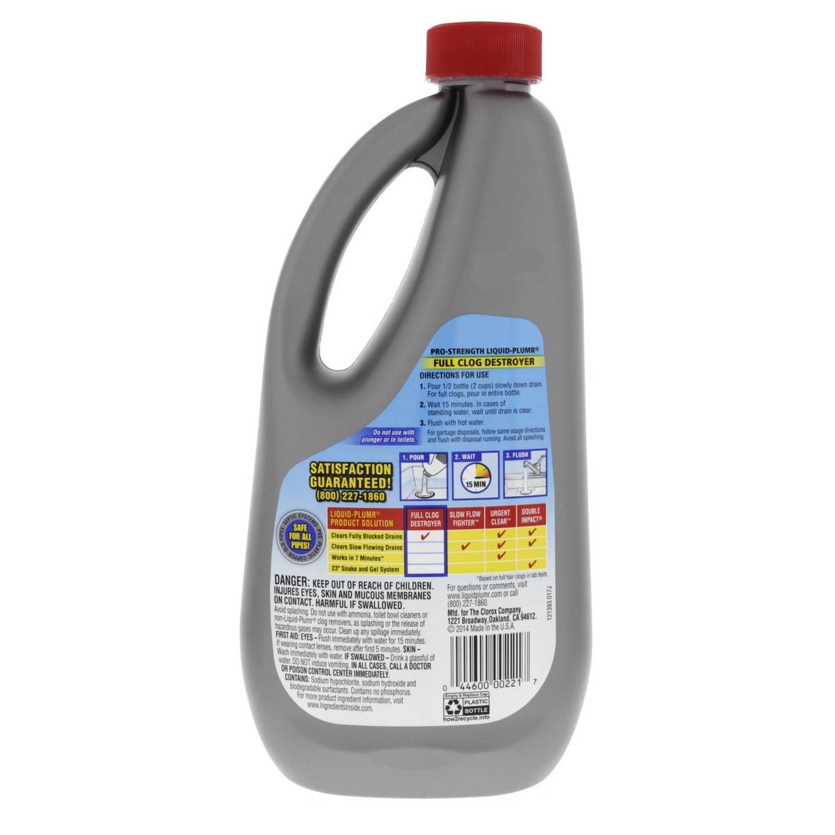 Clorox Liquid Plumr Full Clog Destroyer 946ml